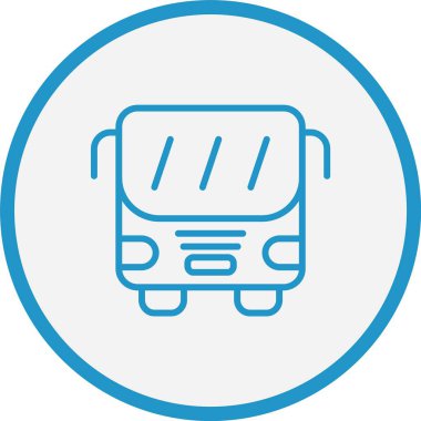 Otobüs Hattı Mavi Çember