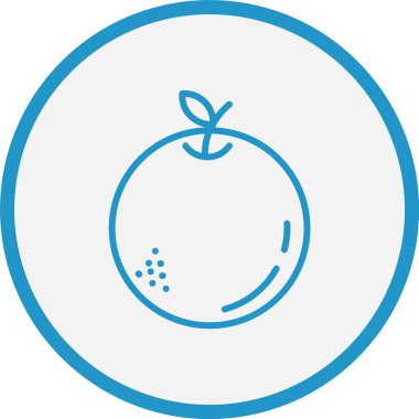 Turuncu Hat Mavi Çember