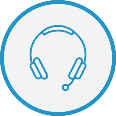 Kulaklık Hat Mavi Çember