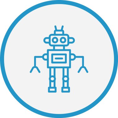 Robot Hattı Mavi Çember