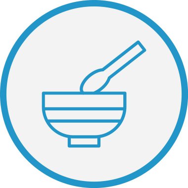 Bowling Çizgisi Mavi Çember