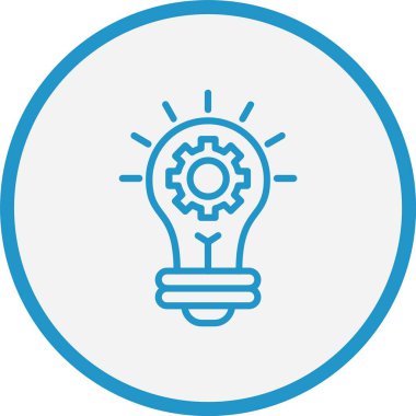 Yenilik Çizgisi Mavi Çember