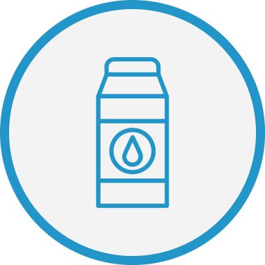 Süt Çizgisi Mavi Çember