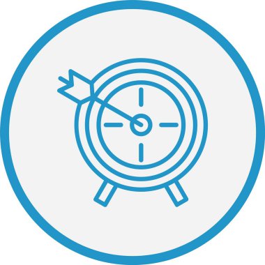 Hedef Hat Mavi Çember