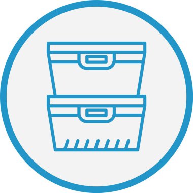 Yiyecek Taşıyıcı Hattı Mavi Çember