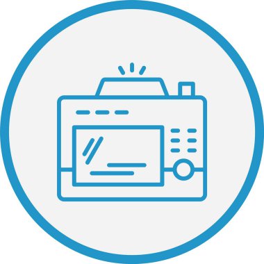 Geri Kamera Hattı Mavi Çember