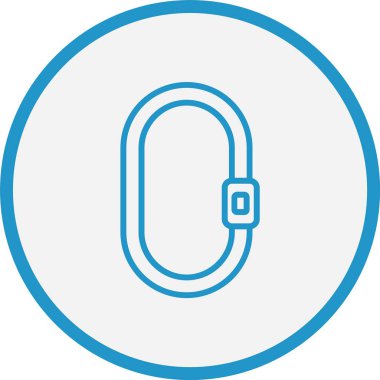 Karabina Çizgisi Mavi Çember