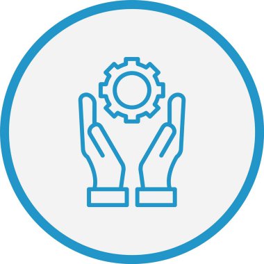 Yönetim Servis Hattı Mavi Çember