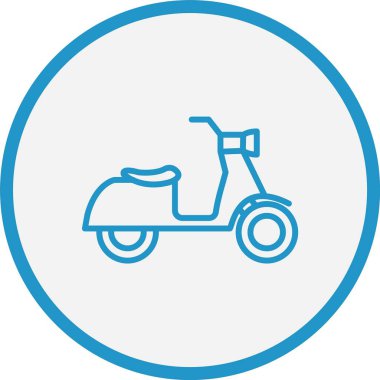 Scooter Hattı Mavi Çember