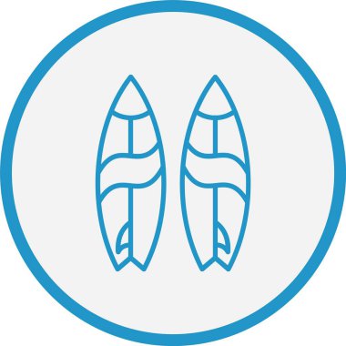 Sörf tahtası Mavi Çember