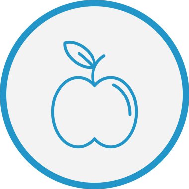 Apple Çizgisi Mavi Çember