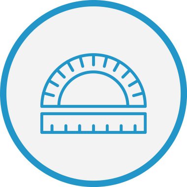 Çıkartma Çizgisi Mavi Çember