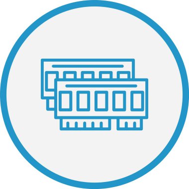 Koç Çizgisi Mavi Çember