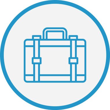 Çanta Çizgisi Mavi Çember