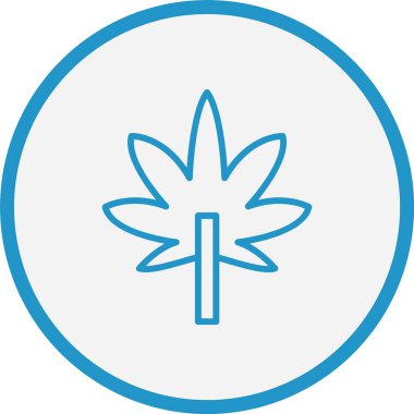 Kenevir Çizgisi Mavi Çember