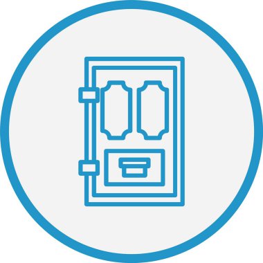 Kapı zili Mavi Çember