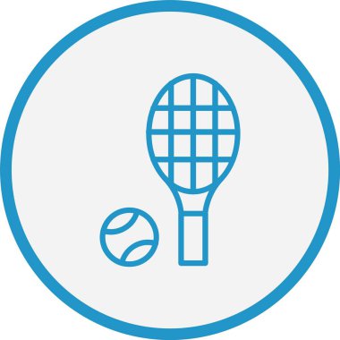 Tenis Hattı Mavi Çember