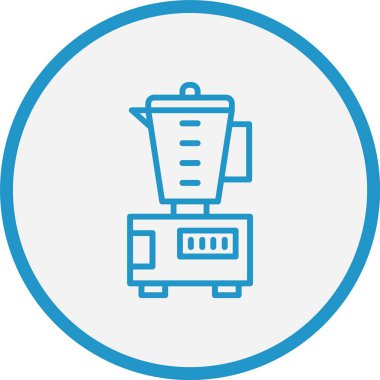 Karıştırıcı Karıştırıcı Çizgisi Mavi Çember