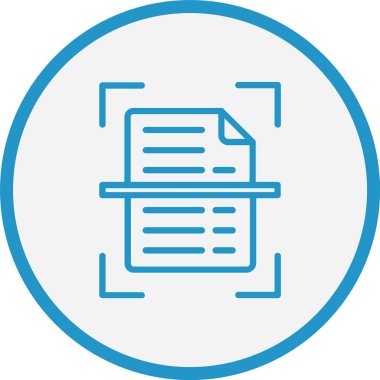 Tarayıcı Çizgisi Mavi Çember