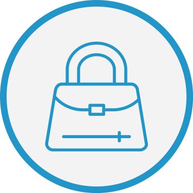 Kadın Çanta Hattı Mavi Çember