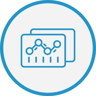 Satır Çizelgesi Mavi Çember