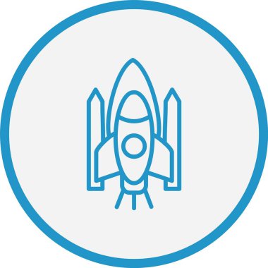 Uzay Mekiği Mavi Çember