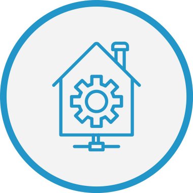 Ev Otomasyon Hattı Mavi Çember