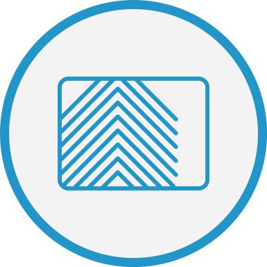 Fare Çizgisi Mavi Çember