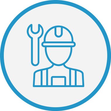 Mekanik Hat Mavi Çember