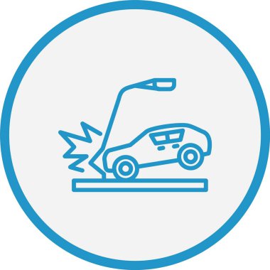 Kaza Araba Hattı Mavi Çember