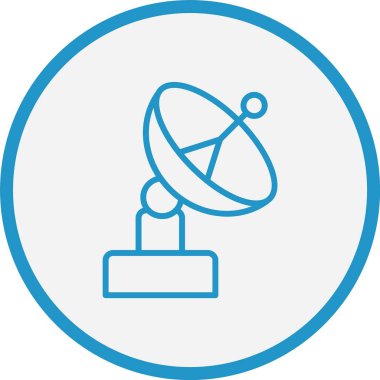 Anten Çizgisi Mavi Çember