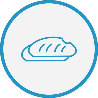 Ekmek Çizgisi Mavi Çember