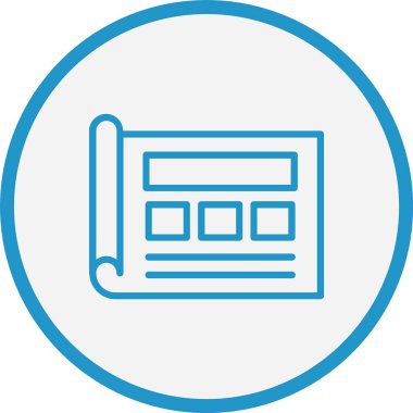 Mavi Çizgi Mavi Çember