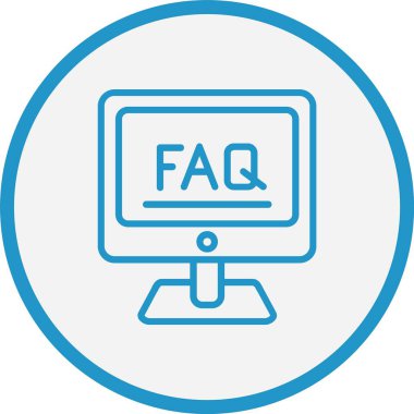 Faq Hattı Mavi Çember