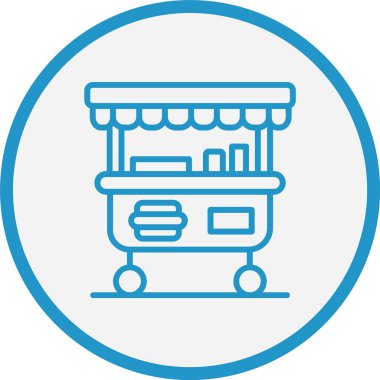 Yemek Hattı Mavi Çember