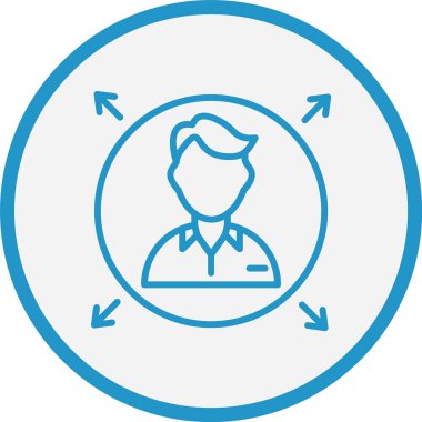 Lider Satır Mavi Çember