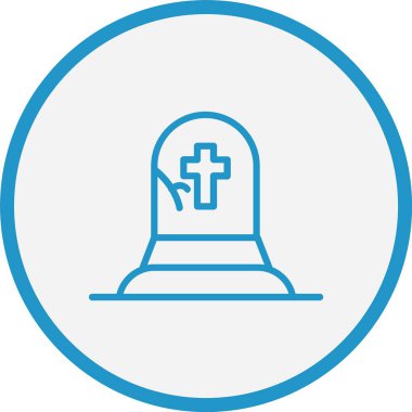 Mezar taşı Mavi Çember