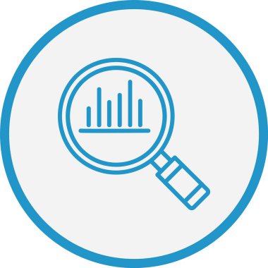 Analiz Çizgisi Mavi Çember