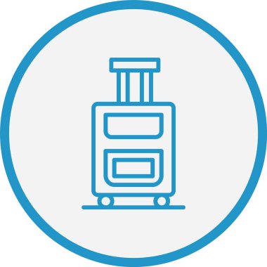 Bagaj Çizgisi Mavi Çember