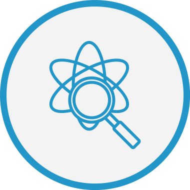 Bilim Çizgisi Mavi Çember