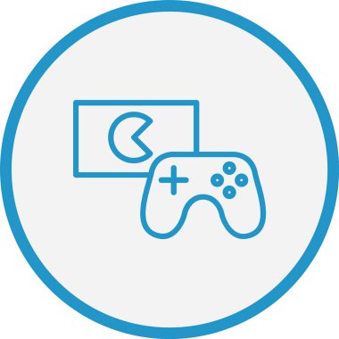 Oyun Konsolu Mavi Çember