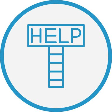 Yardım Hattı Mavi Çember