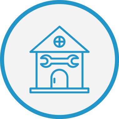 Ev Onarım Hattı Mavi Çember