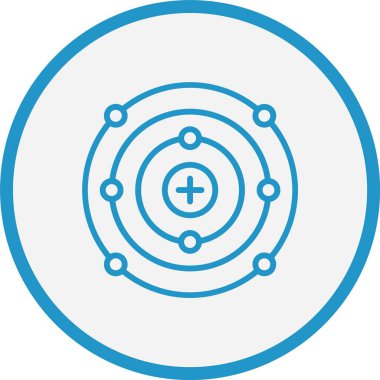 proton Çizgisi Mavi Çember