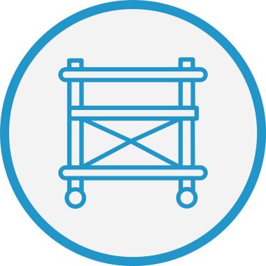 İskele Çizgisi Mavi Çember