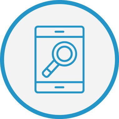 Arama Satırı Mavi Çember