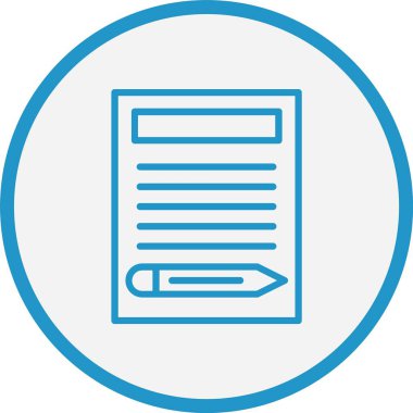 Gündem Çizgisi Mavi Çember