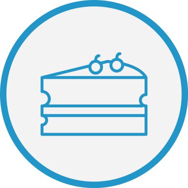 Cheesecake Hattı Mavi Çember