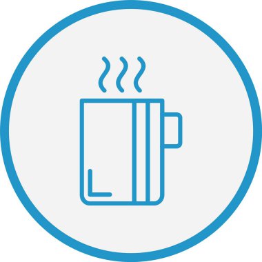 Kupa Çizgisi Mavi Çember