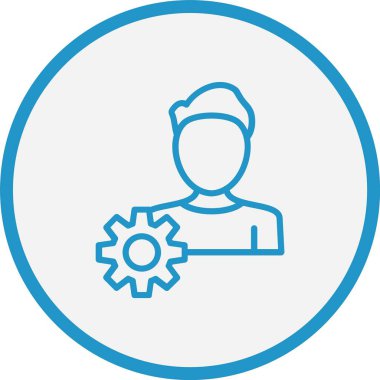 Kullanıcı Satırı Mavi Çember